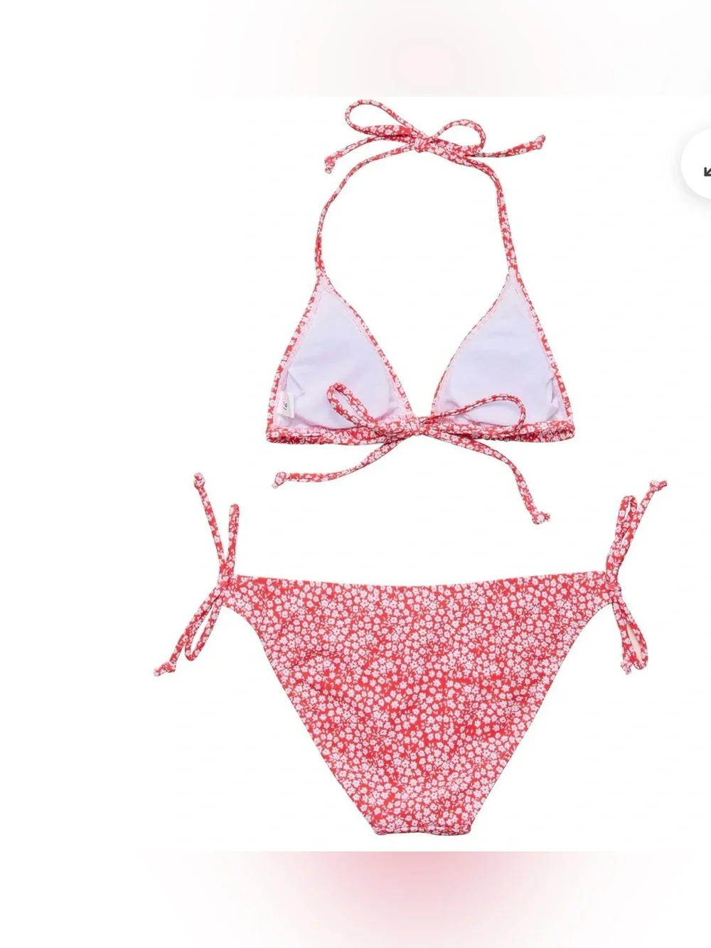 Snapper Rock DITSY BLOOM TEEN TRIANGLE BIKINI